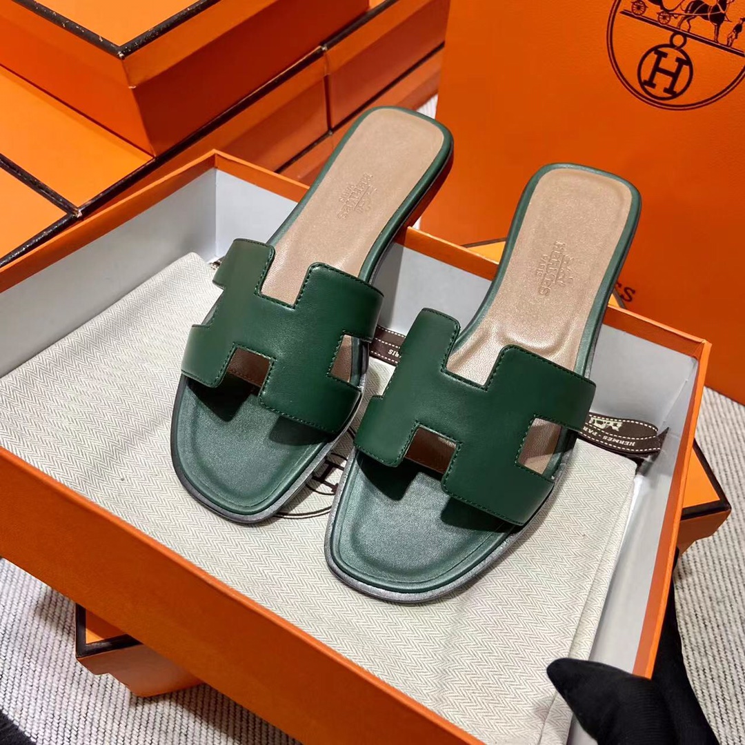 에르메스 올수공 오란 슬리퍼 샌들 스위프트 75